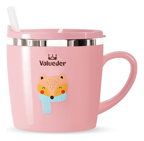 ~? Valueder Baby Kids Toddler Sippy Cup Taza Para Leche, Caf