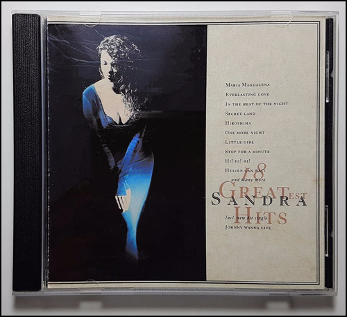 A64 Cd Sandra 18 Greatest Hits ©1992 Virgin Synth Pop Techno