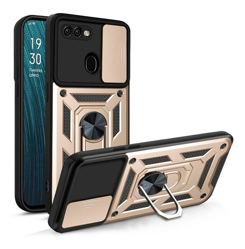 Carcasa Con Protector De Cámara Para Oppo A5s/a7 2018/a12