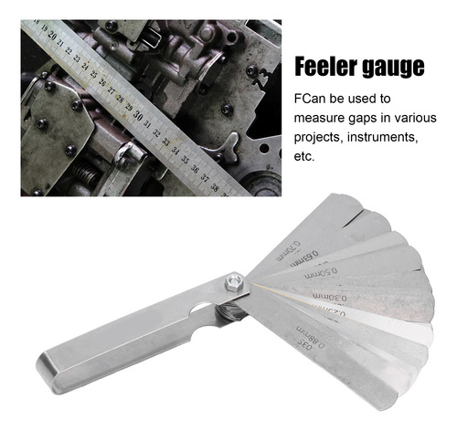Feeler Gauge Tool 0.040.88mm 32 Blades Stainless Steel