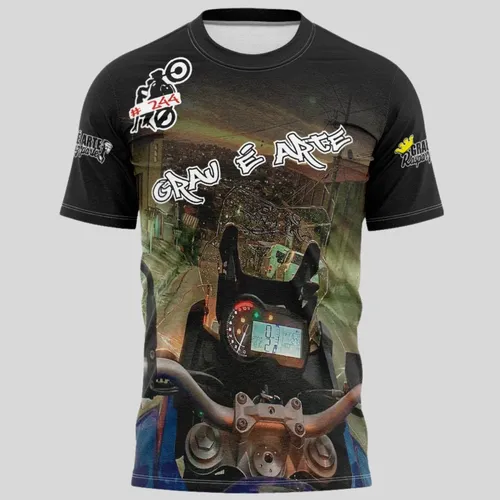 comprar Camisa Camiseta Motos 244 Não É Crime Grau É Arte