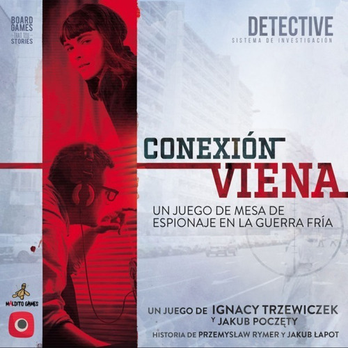 Detective - Conexión Viena - Juego De Mesa En Español