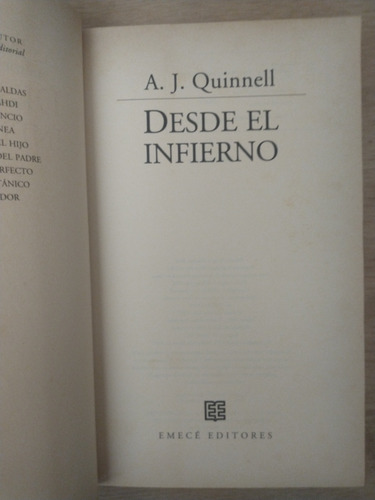 A. J. Quinnell - Lote De 4 (Usado)