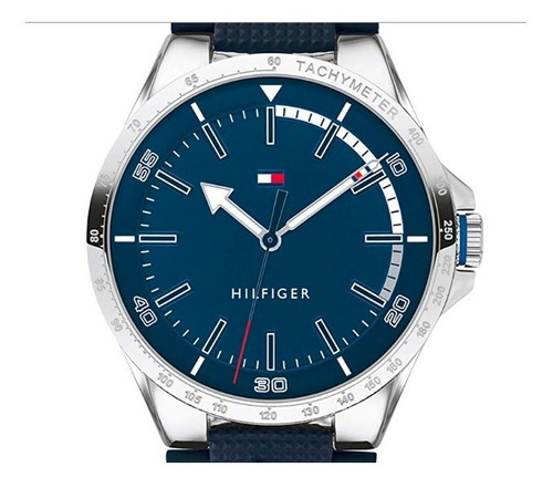Relógio Tommy Hilfiger Original Novo Masculino Pulseira Azul