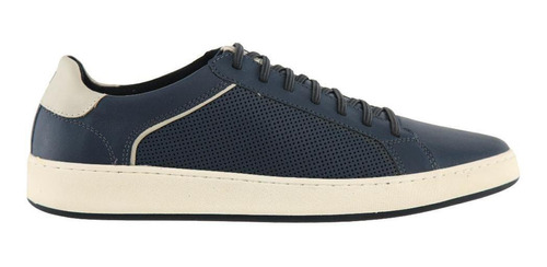Sapatênis Freeway Groove Couro Navy - Masculino