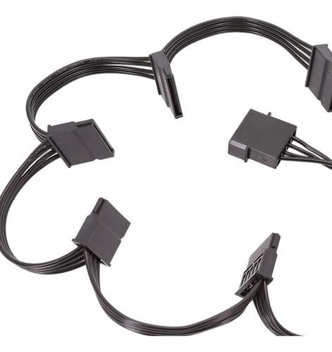 Cv 1 Pieza De 4 Piezas 5 Divisor Cable De Fuente De