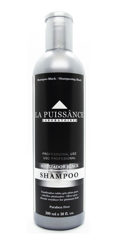La Puissance Matizador Black Shampoo Pelo Rubio Gris X 300ml