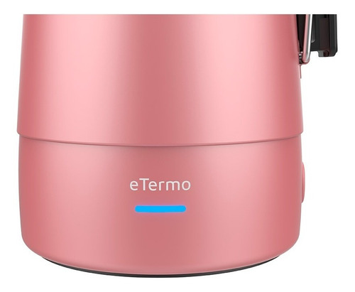 Imagen 6 de 10 de Termo Electrico Peabody E-termo 1lts Mate Rosa Metalico Pc