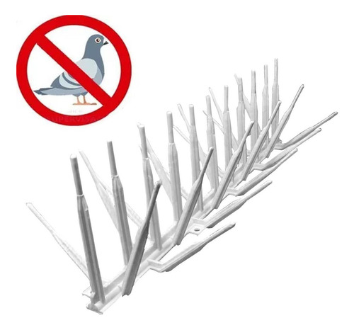 20m Espículas Anti Pombos Espantas Aves Kit 60