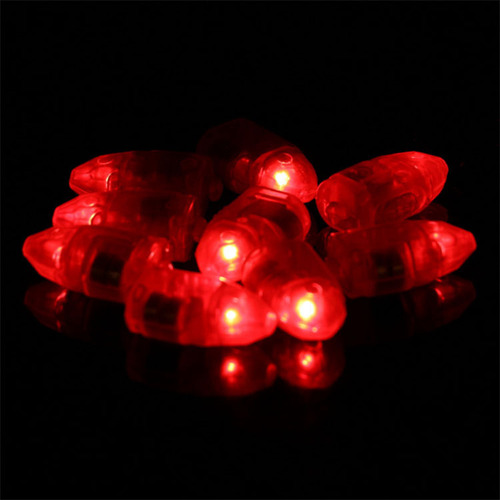 100 Pzs Mini Luces Led Redondas De Globos De Luz De Blanco