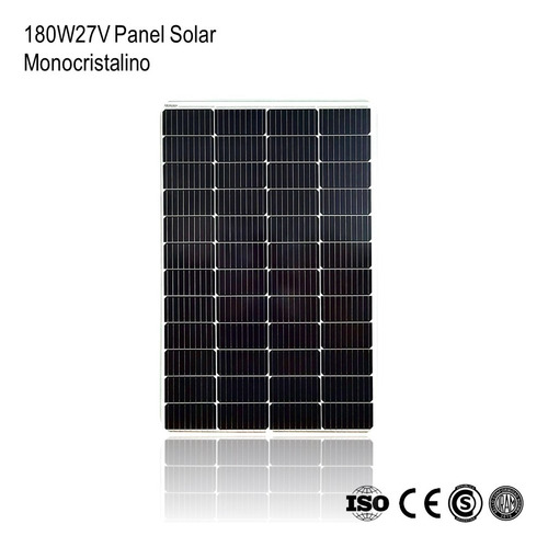 Panel Solar 180 W + Regulador De Carga Ahorrador De Energia