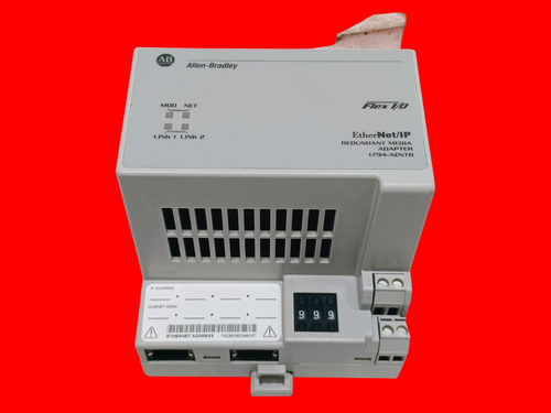 Allen Bradley 1794-aentr Dual Port Ethernet Ip Adapter