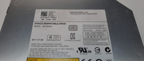 Imagem 4 de 4 de Driver Dvd Dell Ds-8a9sh