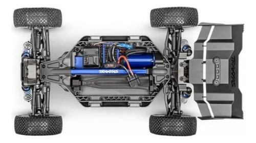 Traxxas Jato 4x4 Vxl - Vehículo Rc 1/8 # 90386-4 Azul Traxxas