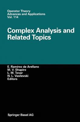 Libro Complex Analysis And Related Topics - Ramirez De  E...