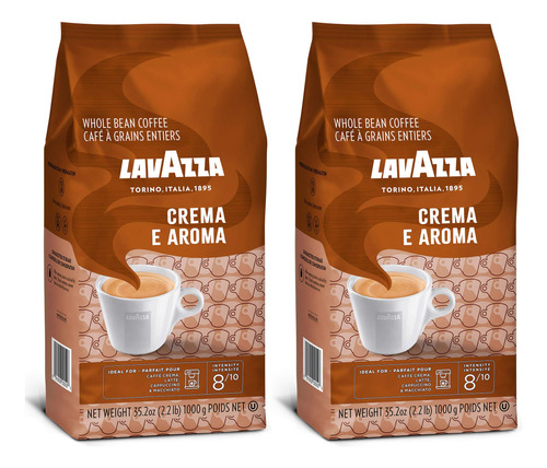 Lavazza - Mezcla De Café En Grano Entero Crema E Aroma, To.