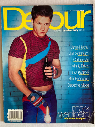 Revista Detour Usa / Mark Wahlberg Mayo 1997 Impecable