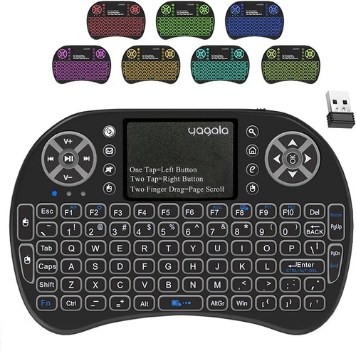 Mini Teclado / Control Inalambrico Universal Para Tv 3251