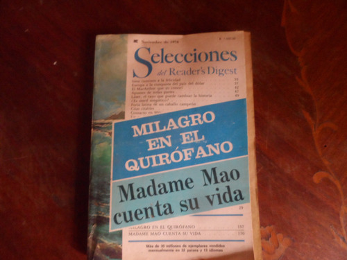 Revista Selecciones Noviembre 1978