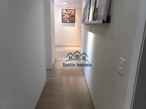 Imagem 20 de 25 de Apartamento Com 3 Dormitórios À Venda, 129 M² Por R$ 575.000,00 - Parque Das Nações - Santo André/sp - Ap2278