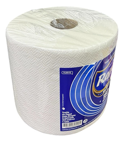 X6 Rollos Toalla De Papel Simple Regio Multiuso 150 Metros