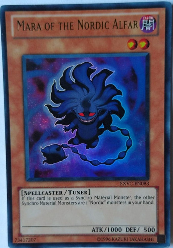 Yu Gi Oh! Mara Of The Nordic Alfar Exvc-en083