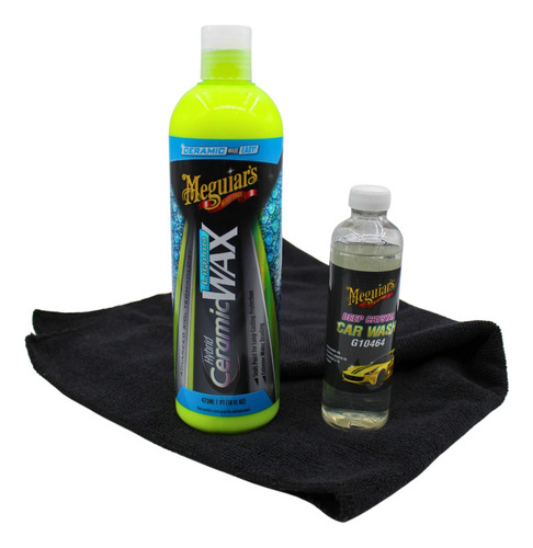 Kit Cera Hibrida Cerámica Liquida Meguiar´s