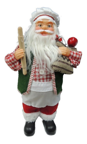 Papá Noel Chef 32 Cm