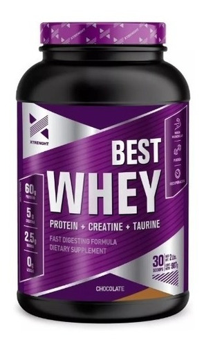 Best Whey Protein Xtrenght X 2lbs Varios Sabores Aumentador 