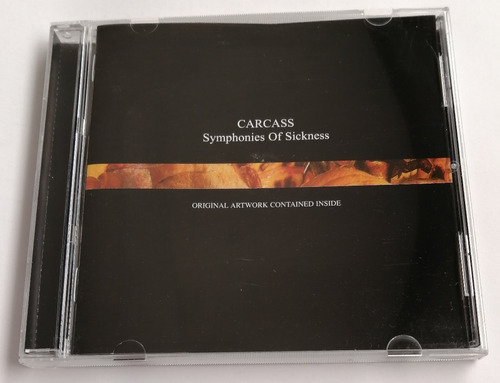 Carcass - Symphonies Of Sickness ( C D Ed. Argentina)