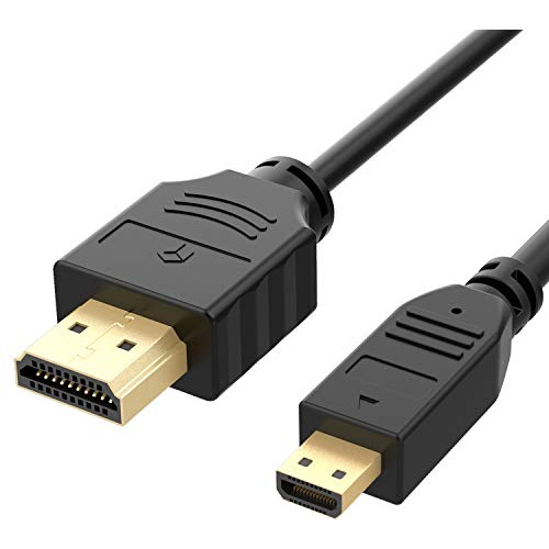 Rankie Cable Micro Hdmi A Hdmi, Compatible Con Ethernet, 3d,