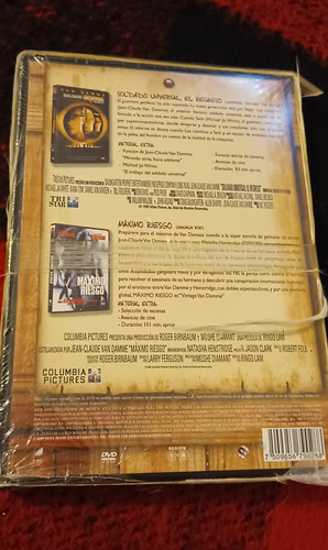 Soldado Universal / Máximo Riesgo ( Dvd ) Van Damme (Usado)