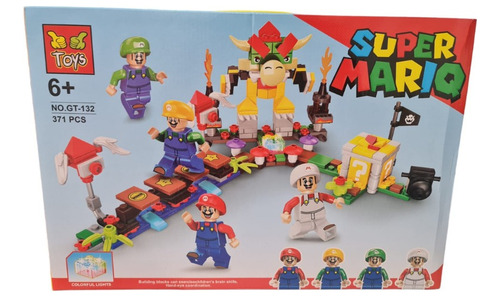 Juego Armable Super Mario Bross 371 Piezas Juguete