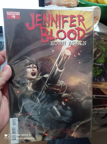 Cómic Dynamite En Inglés Jennifer Blood Born Again No.4  2