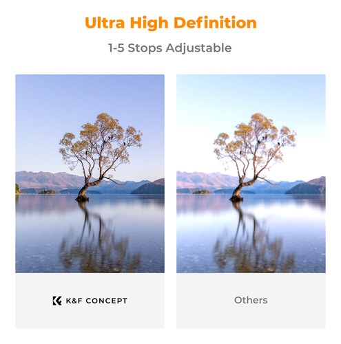 Filtro Nd 2-32 + Cpl Nano X Pro Brass Frame 82mm K&f Concept