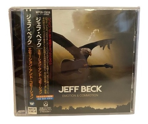Jeff Beck  Emotion & Commotion Cd Jap Obi Usado