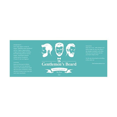 Barba Barba Bay Ron Aceite De Caballeros  1 Oz