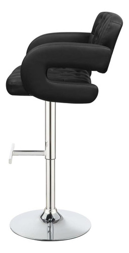 Taburete De Bar Ajustable Coaster Negro 102555