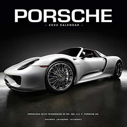 Porsche Calendar- Calendars 2021 - 2022 Wall..., de MegaCalendars. Editorial Dream Publishing en inglés