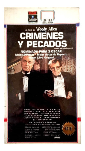 Crímenes Y Pecados Vhs Original 