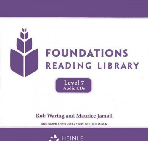 Foundations Reading Library 7 - Audio Cd: Foundations Reading Library 7 - Audio Cd, De Waring, Rob. Editora Cengage Audio Visual, Capa Mole, Edição 1 Em Inglês Americano, 2008
