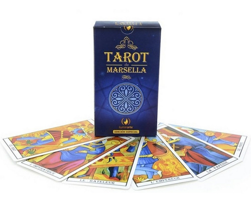 Cartas Tarot Marsella Iluminarte Azul