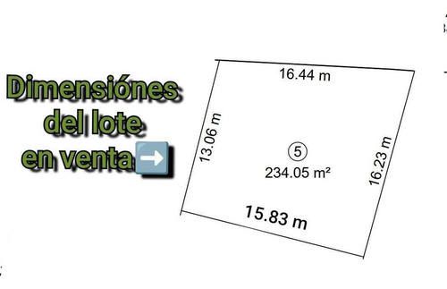 De Oportunidad Lote De 234.05 M² Cocotog