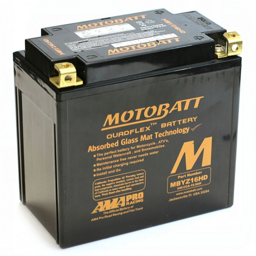 Bateria Motobatt Quadflex Bmw F650 F800 Gs 07/18 Ytx14-bs