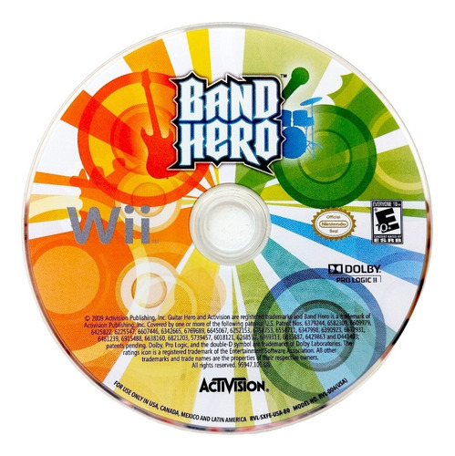 Band Hero Nintendo Wii (Reacondicionado)
