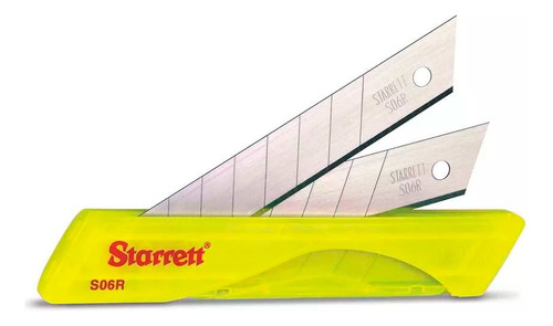 Lâmina Para Estilete 18mm 10unid. Profi. Starrett