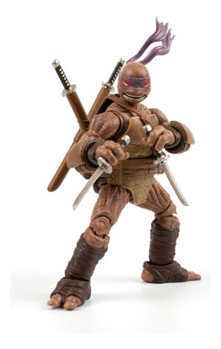 Teenage Mutant Ninja Turtles Pack 4 Figuras Tmnt Bst Axn