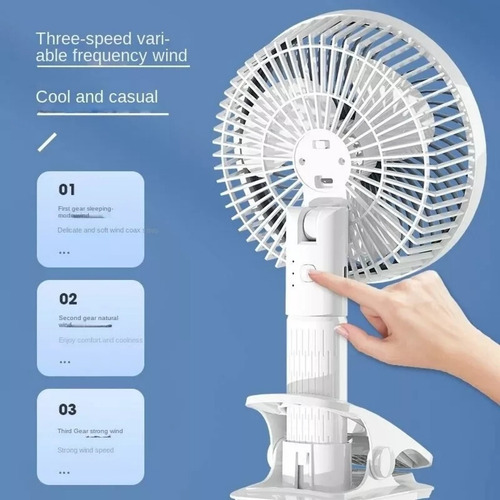 Ventilador De Escritorio Portátil De Múltiples Formas