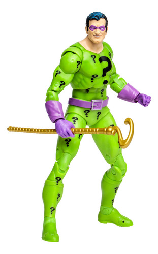 Figura The Riddler Mcfarlane Dc Comics Classic 7 Pulgadas