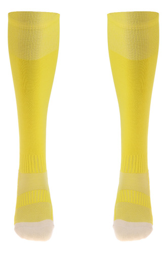 Calcetines De Compresión De Ejercicio De Amarillo